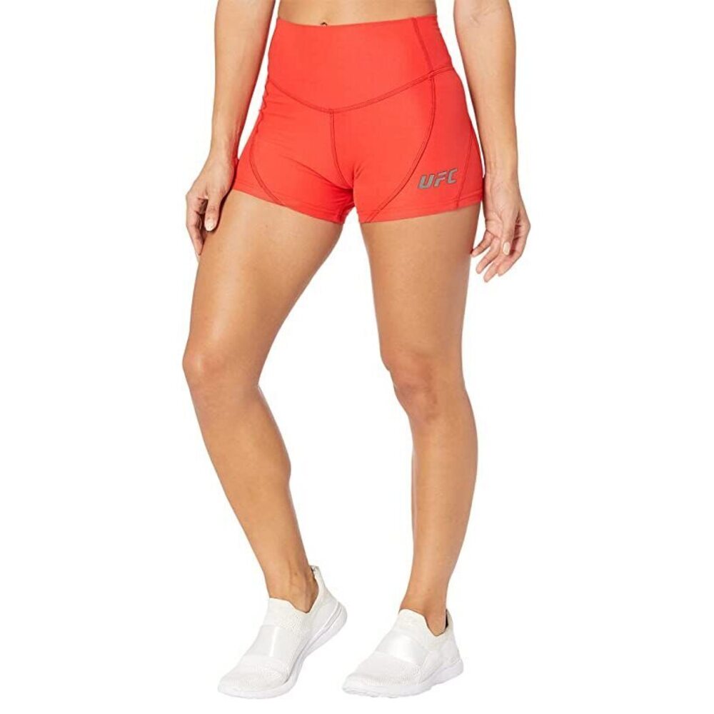 UFC 3"" Extreme Workout Shorts Red LG 3